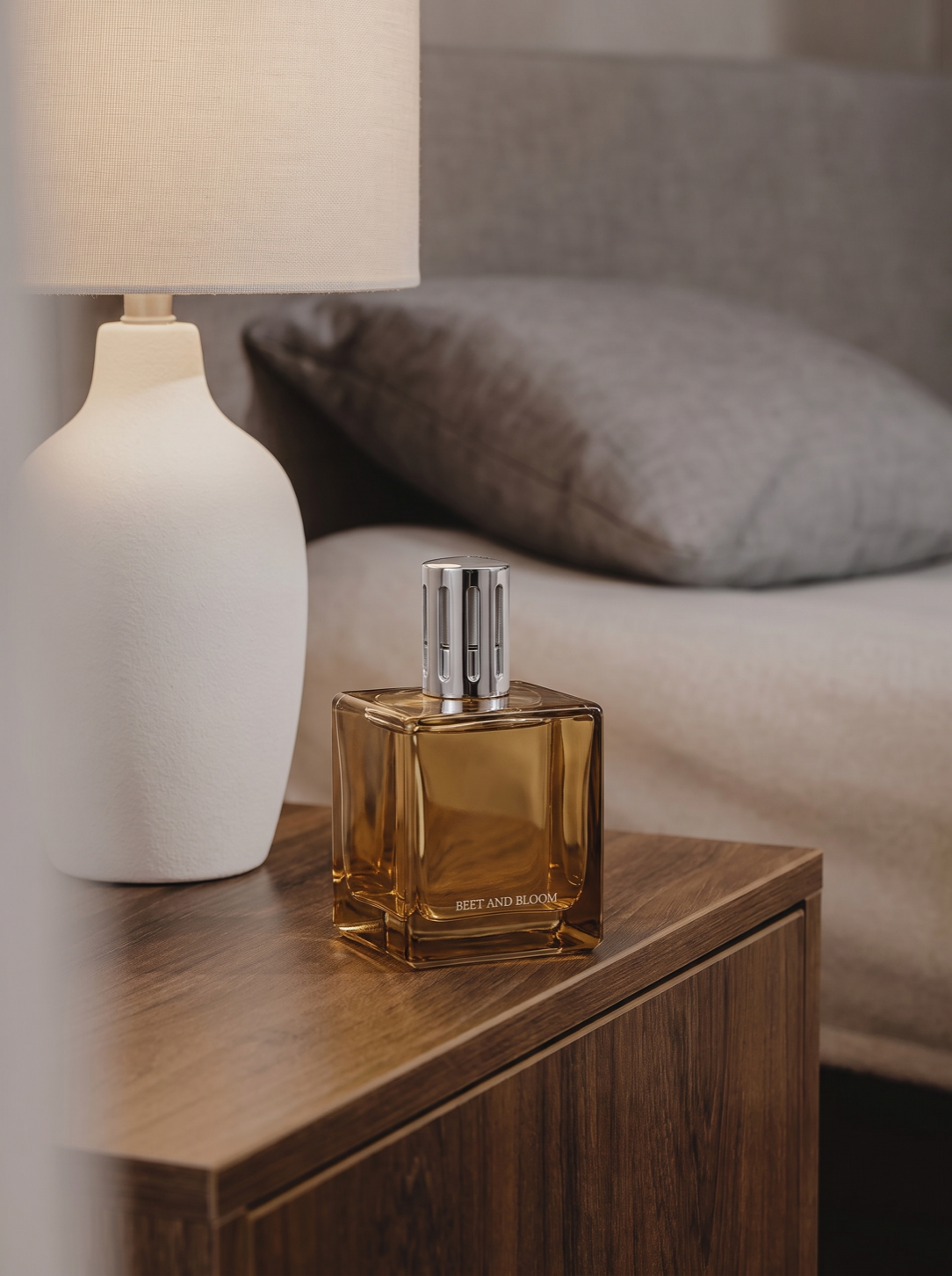 Lámpara de perfume · Marrón